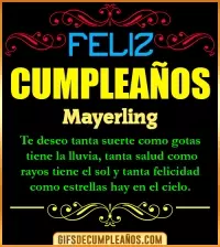 Frases de Cumpleaños Mayerling